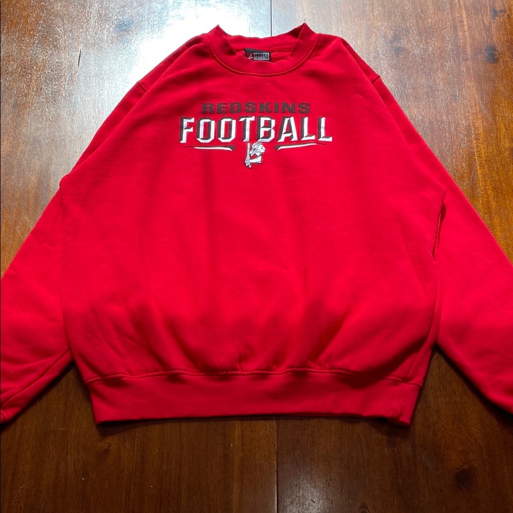 Redskins Football Sweatshirt W/ pockets Size L